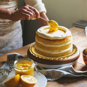 Golden Age Cake Plates in 22cm