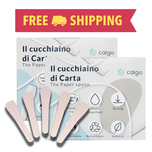 Compostable Paper Gelato Spoons (QTY: 1000)