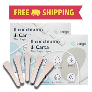 Compostable Paper Gelato Spoons (QTY: 1000)
