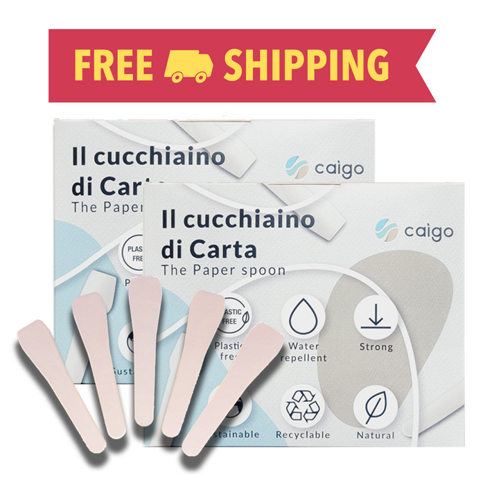 Compostable Paper Gelato Spoons (QTY: 1000)