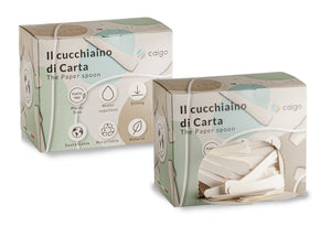 Compostable Paper Gelato Spoons (QTY: 1000)