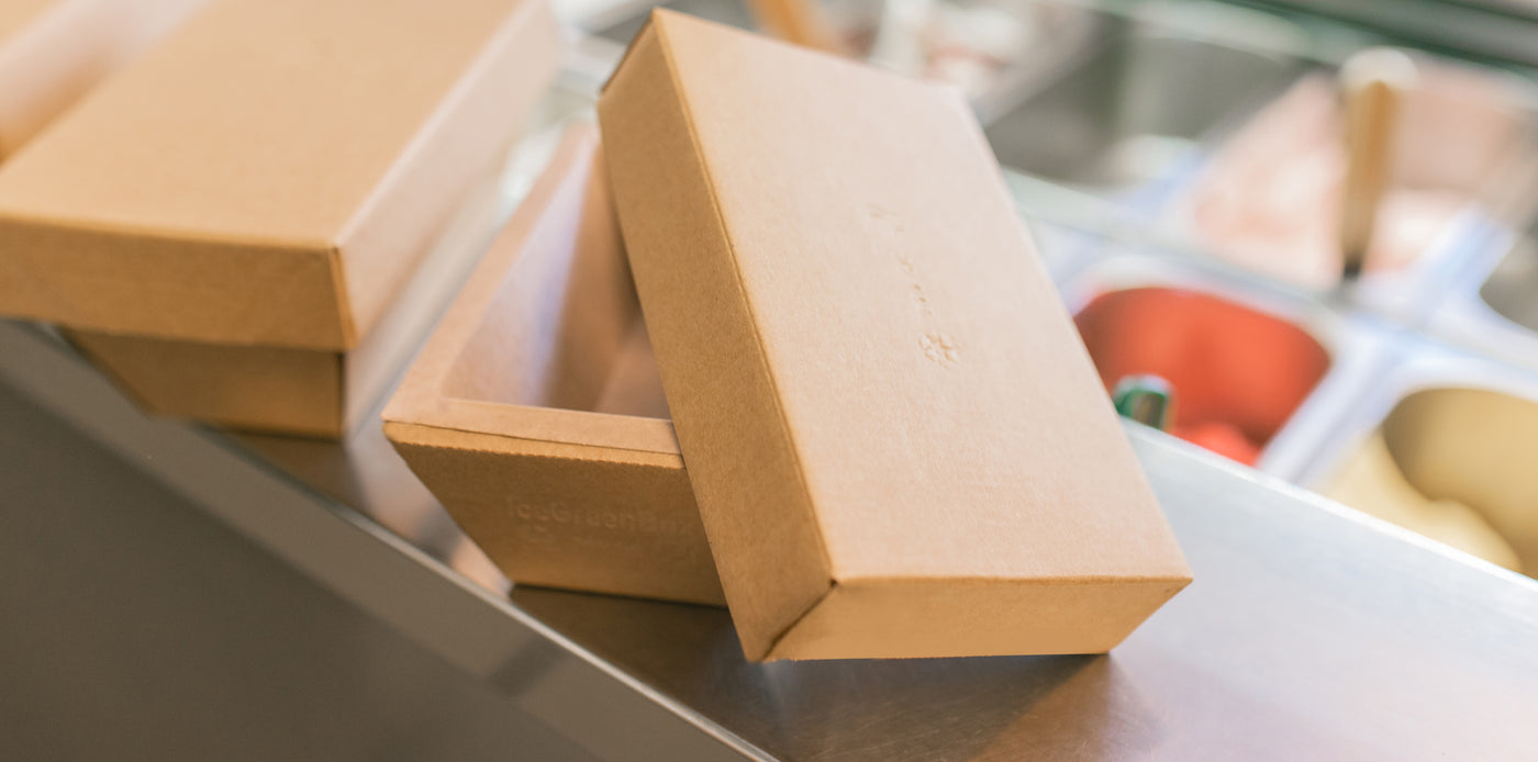 NEW Bio Box 500cc (350g) COMPOSTABLE – World of Gelato