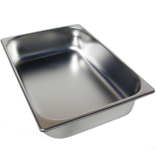 5.5 Liter Shallow Stainless Steel Pan – World of Gelato
