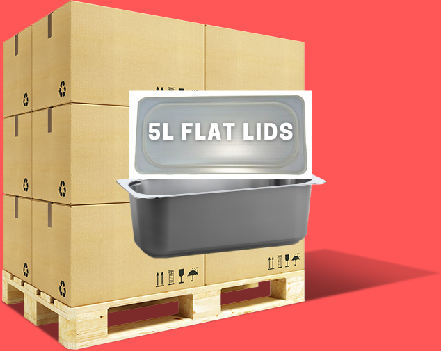 Pallet of Ultimate 5L Flat Lids