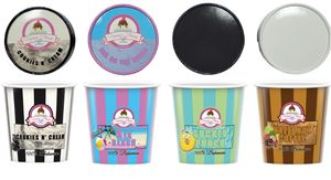 Custom Printed Ice Cream Cups